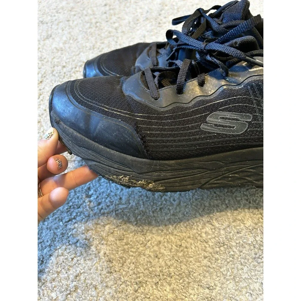 Skechers Mens Memory Foam Relaxed Fit Max Cushioning Elite Shoes Work‎ 10.5